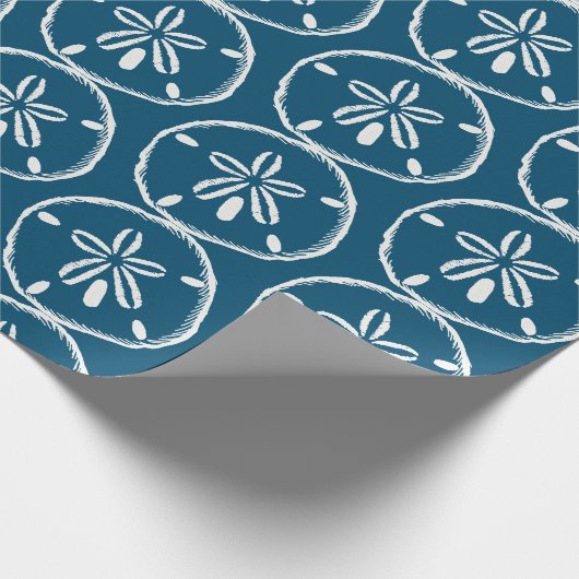 Sand Dollar Wrapping Paper Geschenkpapier (Ecke)