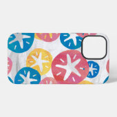 Sand Dollar Yellow Blue Pattern Case-Mate iPho iPhone Hülle (Rückseite (Horizontal))