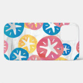 Sand Dollar Yellow Blue Pattern Case-Mate iPho iPhone Hülle (Rückseite (Horizontal))