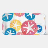 Sand Dollar Yellow Blue Pattern Case-Mate iPho iPhone Hülle (Rückseite (Horizontal))