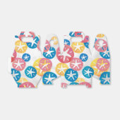 Sand Dollar Yellow Blue Pattern Geschenkschachtel (Ungefaltet)