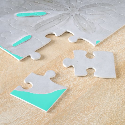 Sand Dollars Blue Puzzle (Seite)