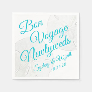 Sand Dollars Custom Wedfast Napkins Serviette