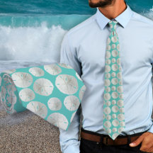 Sand Dollars Hochzeitraum Krawatte