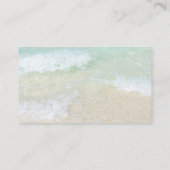 Sand Dollars Hochzeitsplatz Tischkarten Platzkarte (Rückseite)