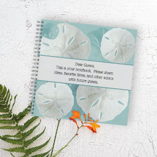 Sand Dollars Mietobjekt Gäste Bewertungsnotizbuch Notizblock