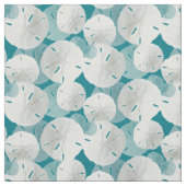 Sand Dollars Muster Blau Stoff (Muster)