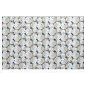 Sand Dollars Muster Tan Navy Blue Stoff (Fat Quarter (45,7 x 55,9 cm))