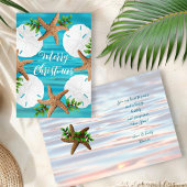 Sand Dollars Starfish Beach Weihnachtskarten