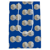 Sand Dollars Starfish Hochzeitszettel Mittlere Geschenktüte (Rückseite)