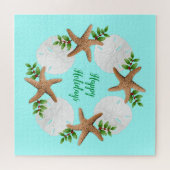 Sand Dollars Starfish Weihnachtspuzzle Puzzle (Horizontal)