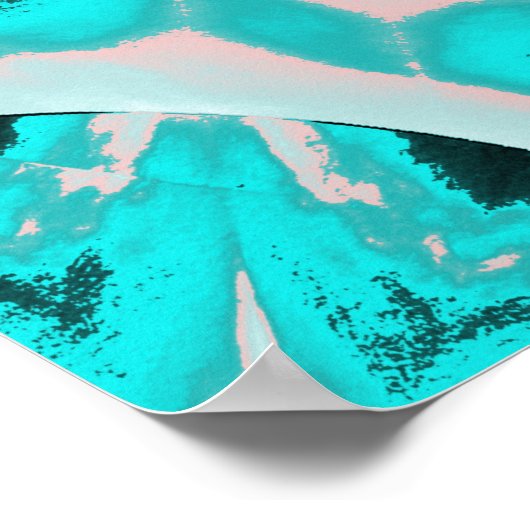 Sand Dollars und Schmetterlinge...... Poster (Ecke)