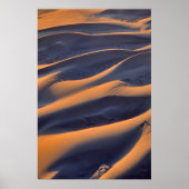Sand Dune Abstrakt Poster (Vorne)