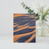 Sand Dune Abstrakt Postkarte (Stehend Vorderseite)