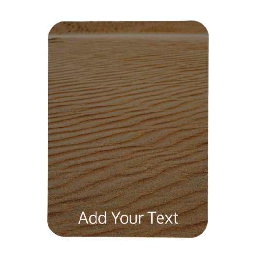 Sand Dune-Abstrakt von Shirley Taylor Magnet (Vertikal)