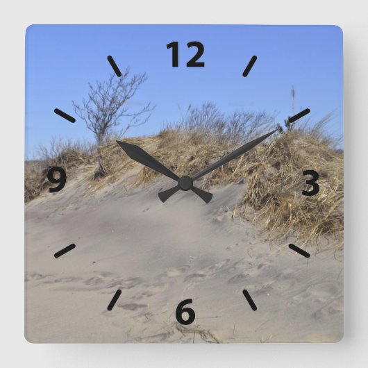 Sand Dune Beach Wall Uhr (Vorderseite)