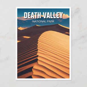 Sand Dune Death Valley Nationalpark Souvenir Postkarte