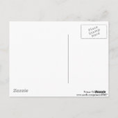 Sand Dune Fence Postkarte (Rückseite)