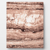 Sand Dune Granit, braun-braune Felsen Fotoplatte (Vorderseite)