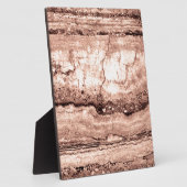 Sand Dune Granit, braun-braune Felsen Fotoplatte (Seite)