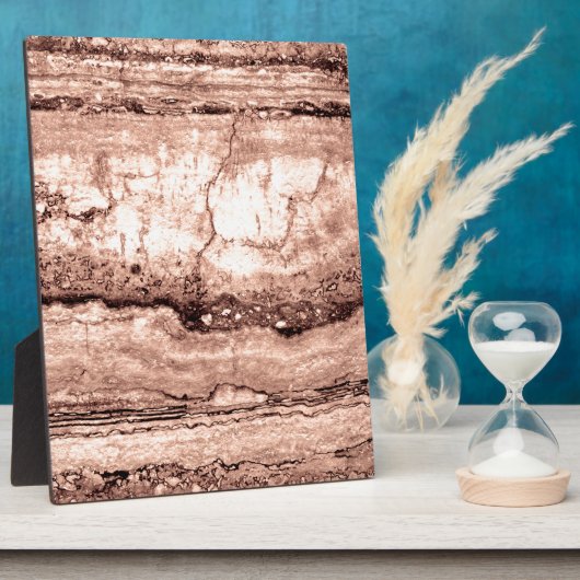 Sand Dune Granit, braun-braune Felsen Fotoplatte (Seite)