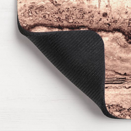 Sand Dune Granit, braun-braune Felsen Mousepad (Ecke)