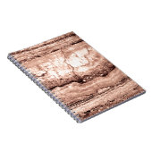 Sand Dune Granit, braun-braune Felsen Notizblock (Rechte Seite)