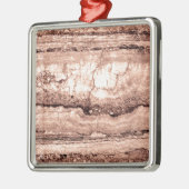 Sand Dune Granit, braun-braune Felsen Ornament Aus Metall (Links)