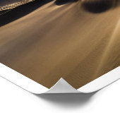 Sand Dune Shadows Poster (Ecke)