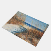 Sand Dunes Art Beach House Dekoration Fußmatte (Schrägansicht)