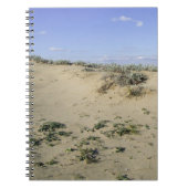 Sand Dunes Beach Notebook Notizblock (Vorderseite)