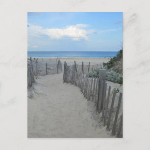 Sand Dunes Block Island Postkarte