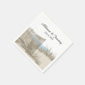 Sand Dunes | Hochzeit Serviette (Ecke)