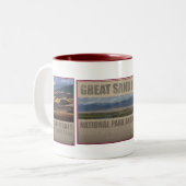SAND DUNES NAT L PARK- ZWEIFARBIGE TASSE (Vorderseite Links)