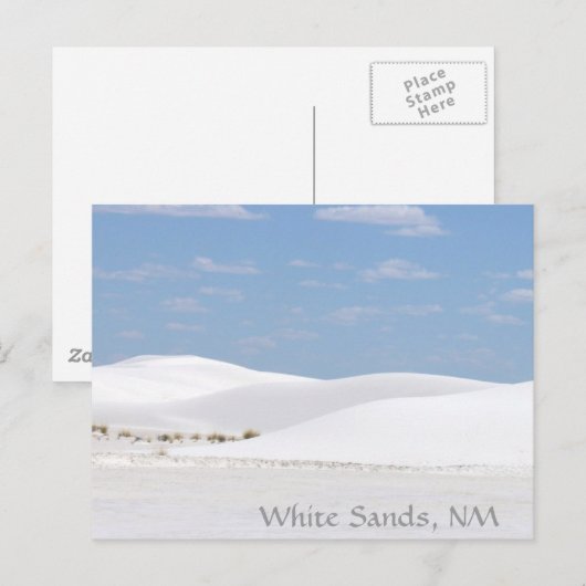 Sand Dunes Postkarte (Vorne/Hinten)