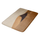 Sand Dunes Wüste Landschaft Badematte (Schrägansicht)