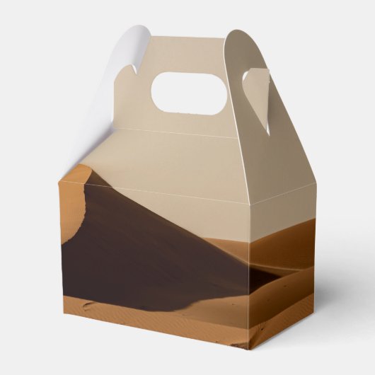 Sand Dunes Wüste Landschaft Geschenkschachtel (Vorderseite)