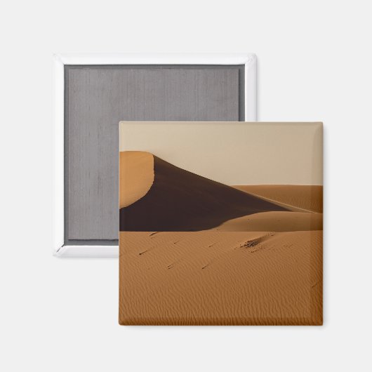 Sand Dunes Wüste Landschaft Magnet (Vorderseite/Rückseite)