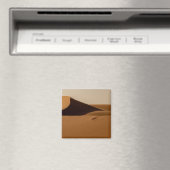 Sand Dunes Wüste Landschaft Magnet (In Situ (Geschirrspüler))