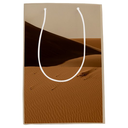 Sand Dunes Wüste Landschaft Mittlere Geschenktüte (Vorderseite)