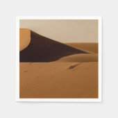 Sand Dunes Wüste Landschaft Serviette (Vorderseite)