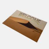 Sand Dunes Wüste Landschaft Willkommen Fußmatte (Schrägansicht)