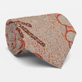 Sand Echoes Aborigine-Krawatte Krawatte (Gerollt)