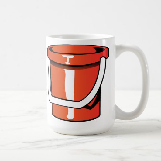Sand-Eimer-Eimer Kaffeetasse (Rechts)