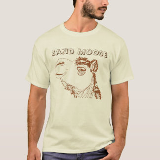 Sand-Elch-lustiges Kamel-Shirt T-Shirt