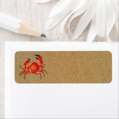 Sand Fiddler Crab Address Labels (Insitu)