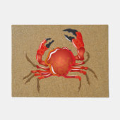 Sand Fiddler Crab Doormat Fußmatte (Vorderseite)