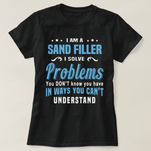 Sand Filler T-Shirt (Design vorne)