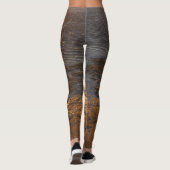 Sand Flats Sunset Reflection Leggings (Rückseite)