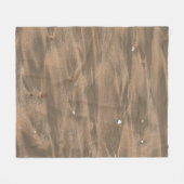 Sand Fleecedecke (Vorderseite (Horizontal))